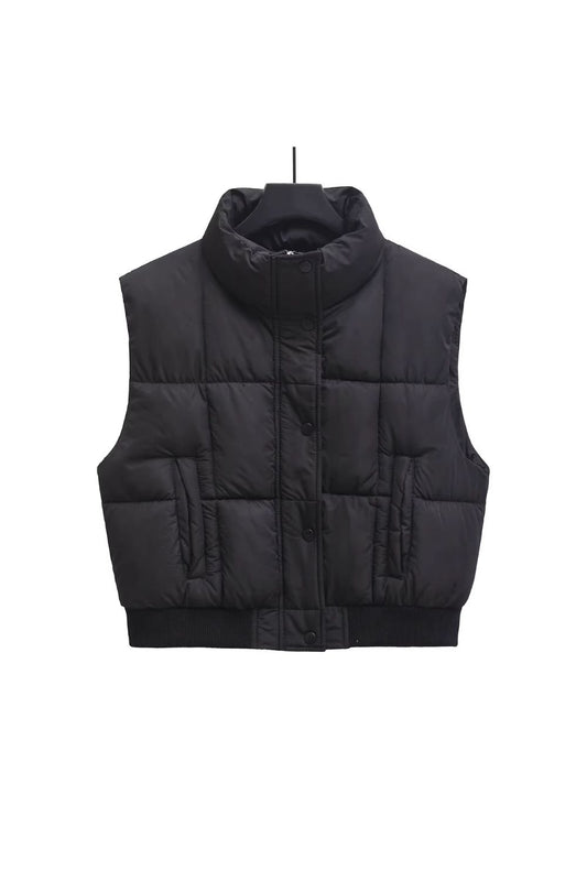 'Paisley' Zip-Detail Vest