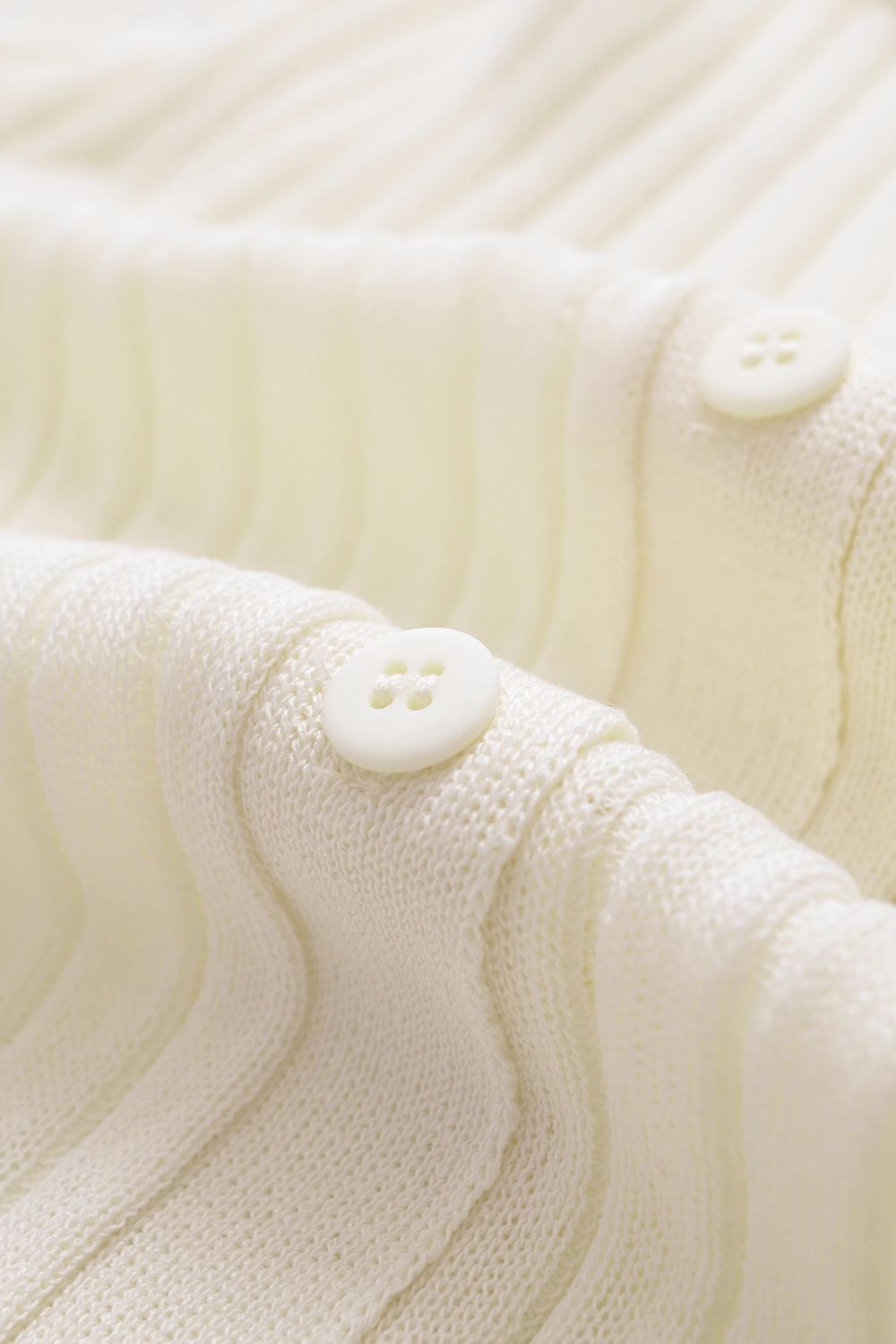 'Scarlett' Ribbed Collar Long Sleeve Knit Cardigan