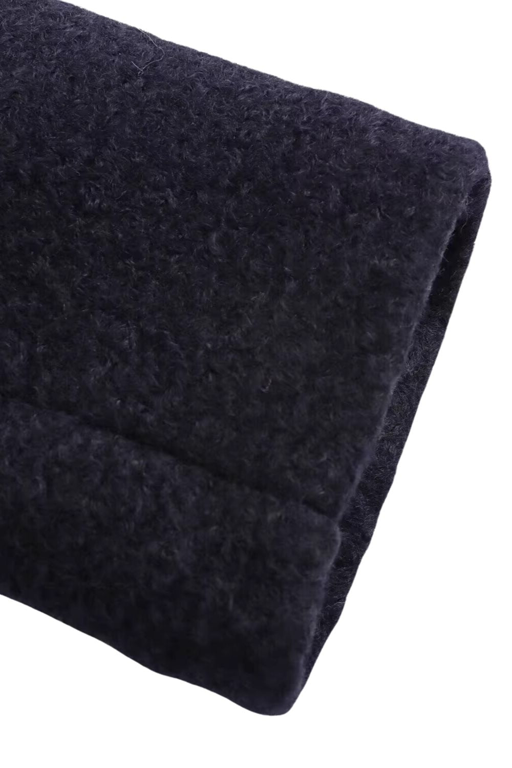 'Dawn' Simplified Beaded Double-Breasted Overcoat