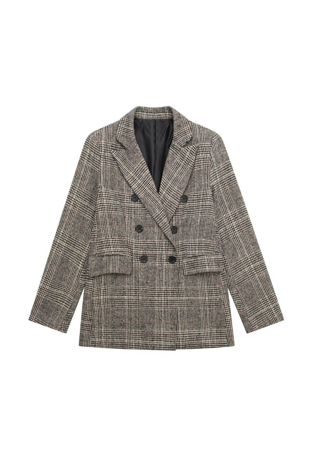 'Elizabeth' Plaid Suit Jacket & Skirt Set  (Sold Separately)