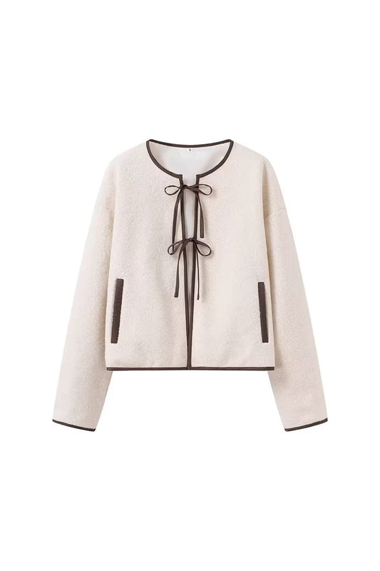 'Brooklyn' Casual Front-Tied Cardigan