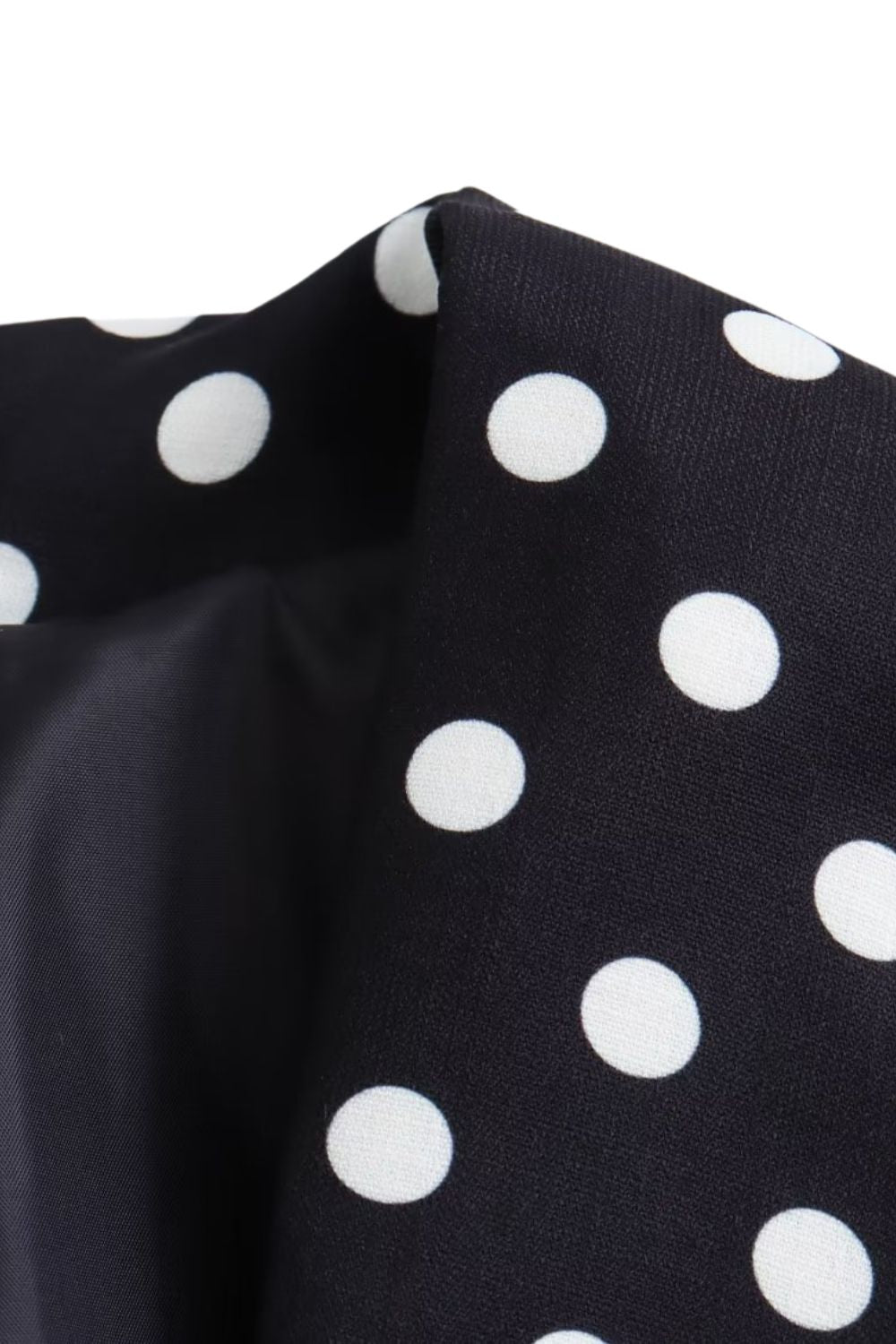 ‘Amelia’ Polka Dot Blazer & High-Waist Pants Suit Set (Sold Separately)