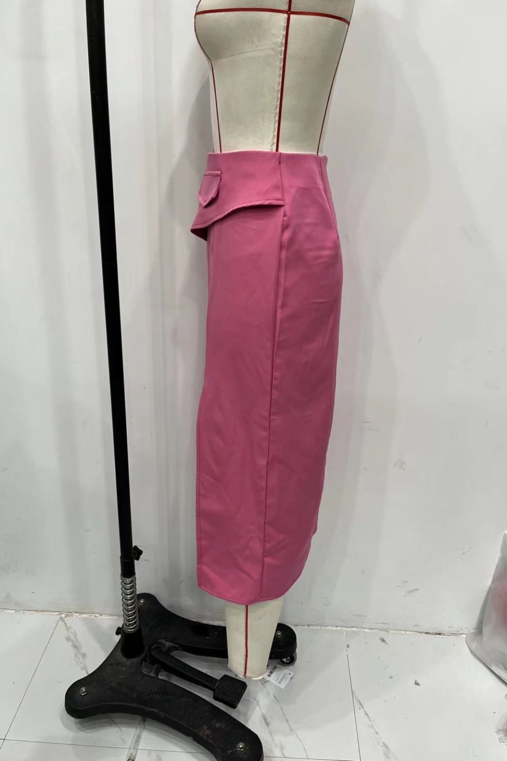 ' Jeremiah' Pink Suit Jacket & Button-Detail Skirt  Set (Sold Separately)