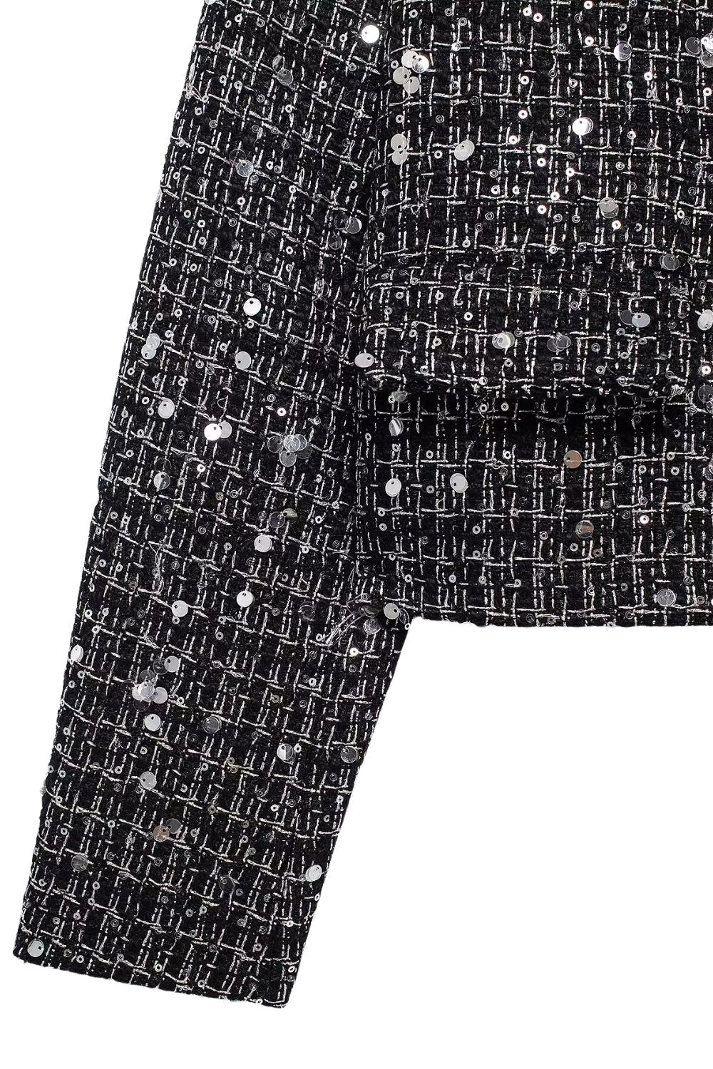 'Brittany' Textured Long-Sleeve Blazer & Trousers (Sold Separately)