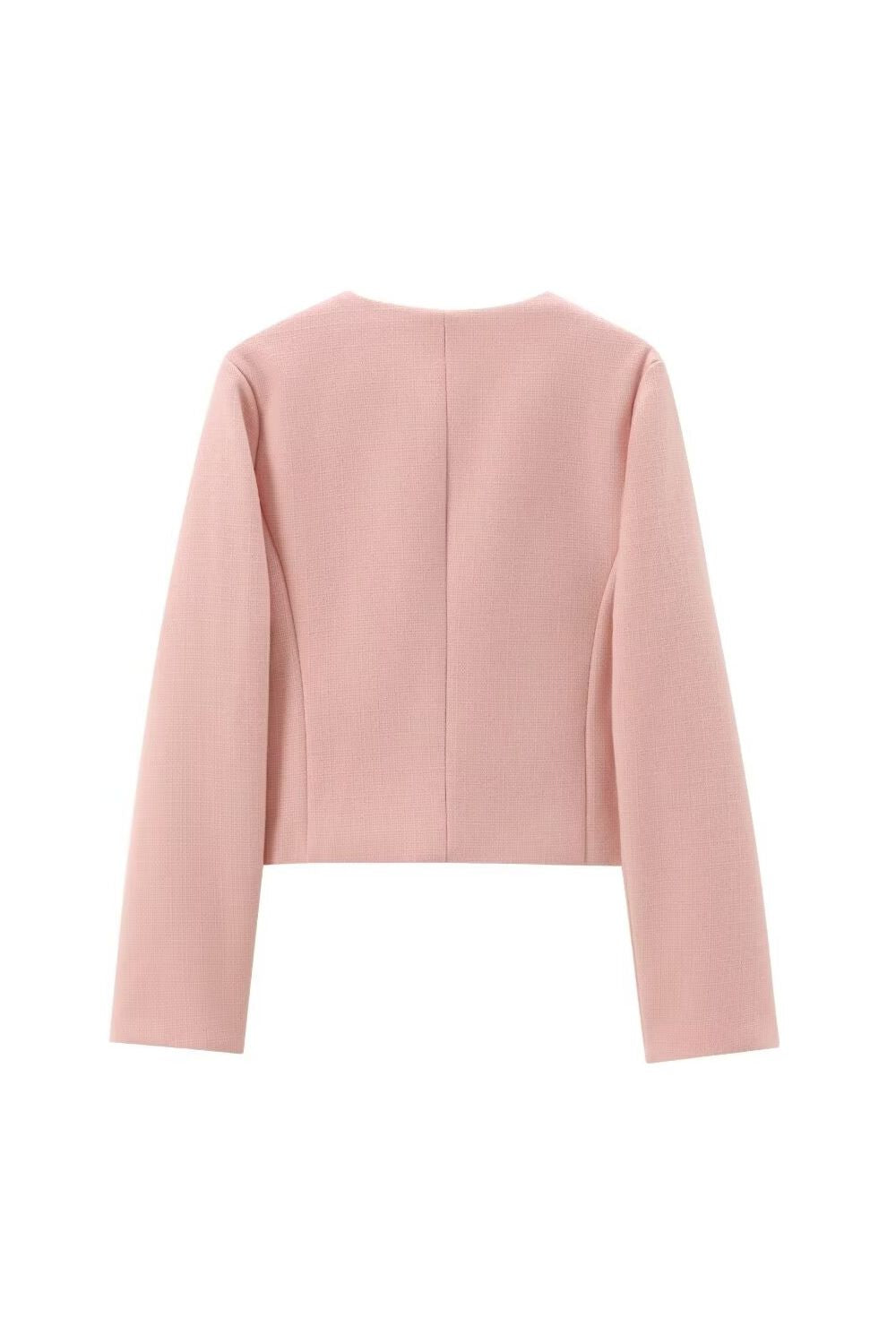 'Lily'Flap-Decorated Pocket Coat