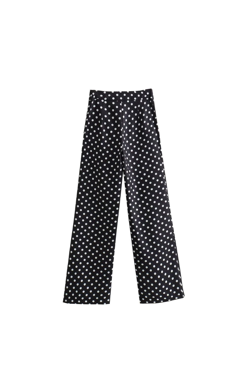 ‘Amelia’ Polka Dot Blazer & High-Waist Pants Suit Set (Sold Separately)