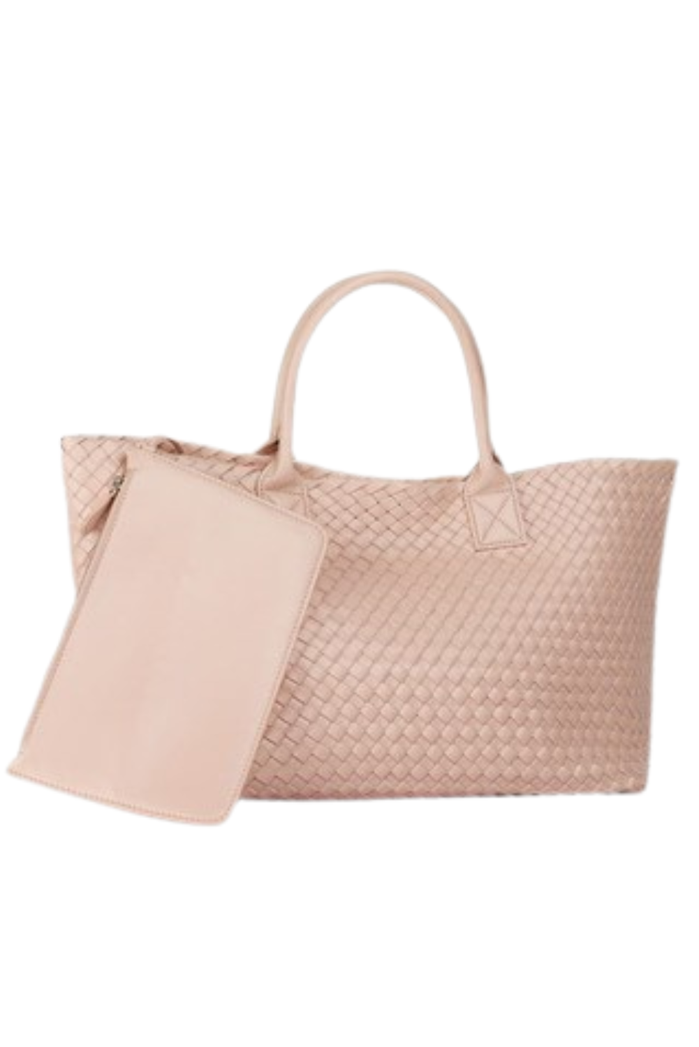 Neoprene Woven Tote Bag Pink color Large Size Set 40% off! Free Ship!