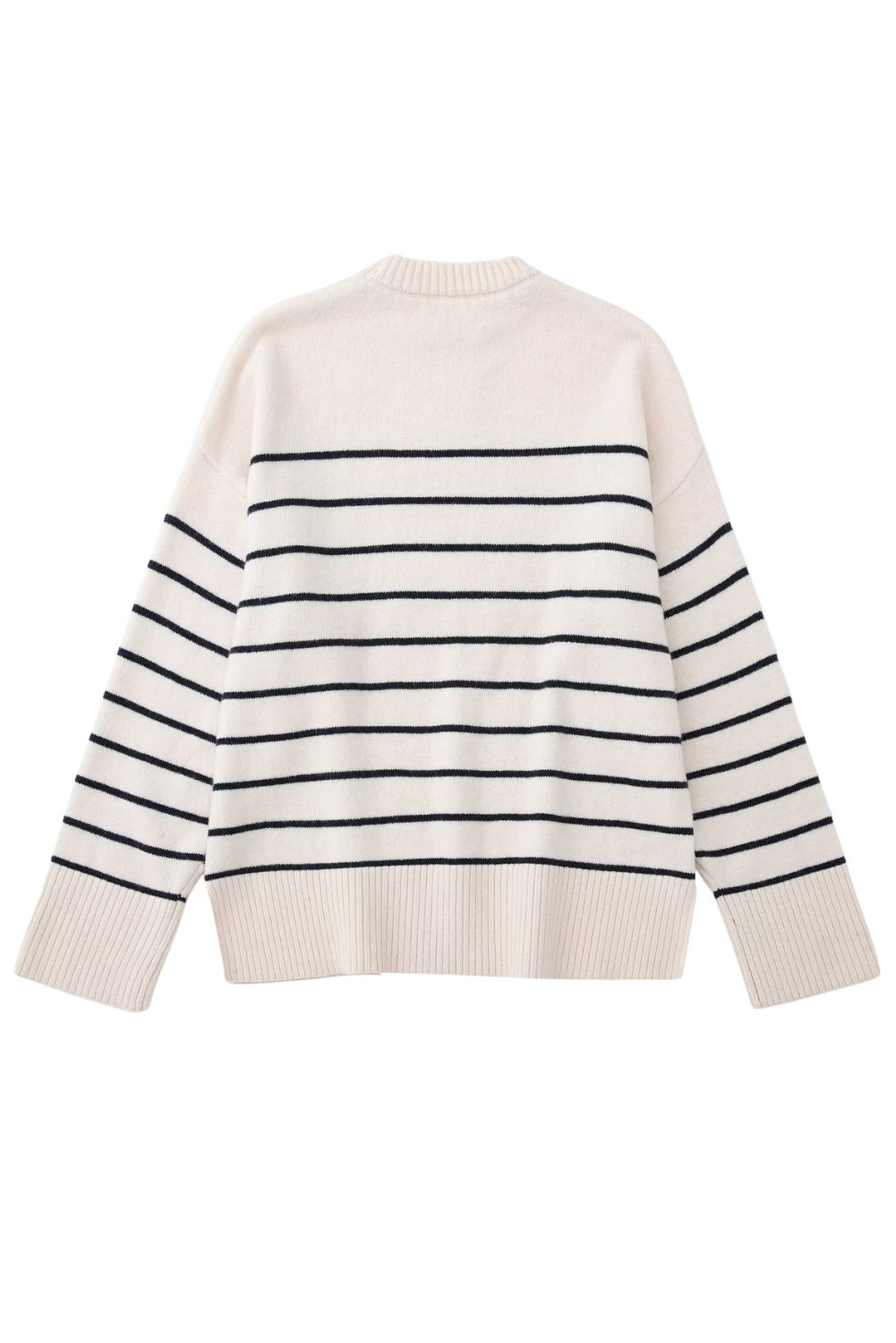 Amari Striped Knitted Sweater Goodnight Macaroon