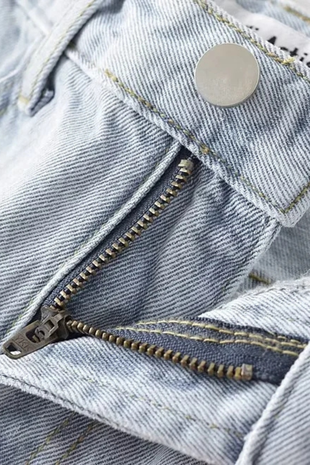 'Kathryn' Wide Leg Straight Denim Jeans