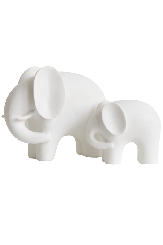 'Rae' Elephant Minimalistic Home Decor Two-Piece Set