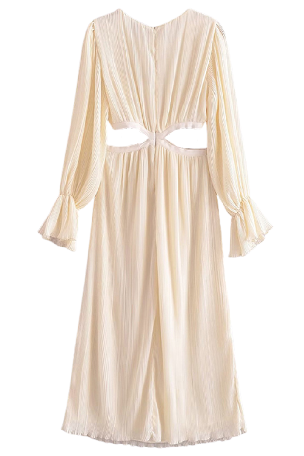 'Winnie' Chiffon Cut out Waist Dress