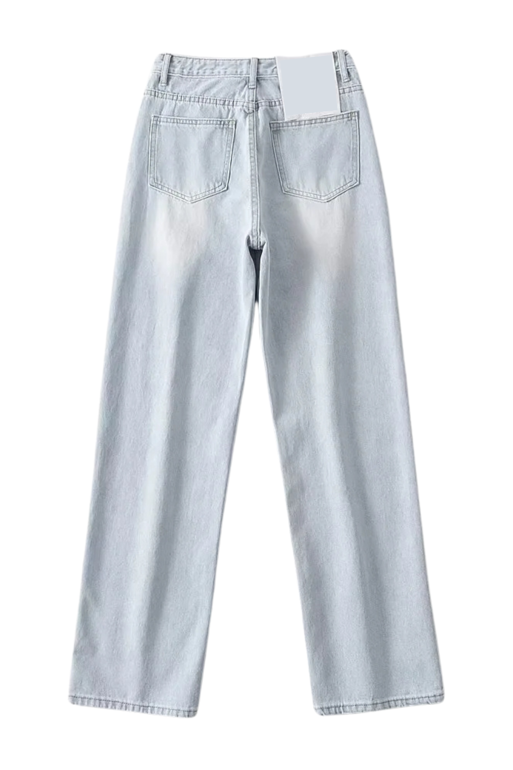 'Kathryn' Wide Leg Straight Denim Jeans