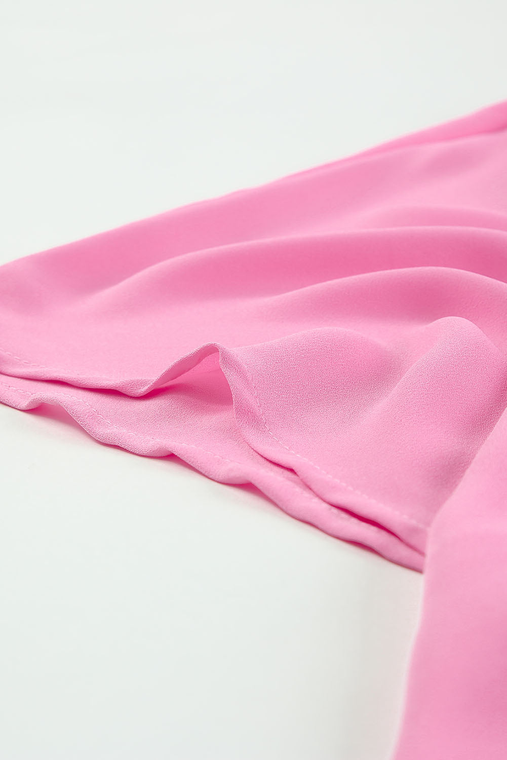 'Yuri' Plus Size Notched Neck Half Sleeve Blouse